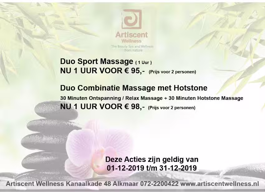 Artiscent Wellness Alkmaar