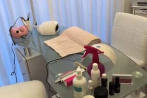 Colored nails by Manuela