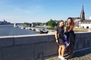 Happy feet and faces